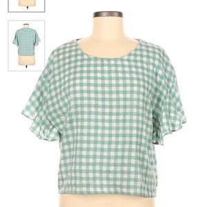 Mink Pink Short Sleeve Blouse
